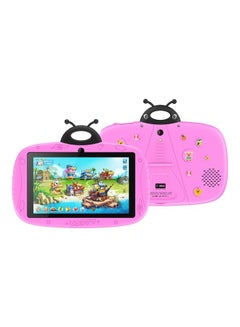 Buy CM75 Kids Android 7-Inch Smart Tablet 4GB RAM 64GB Wi-Fi And Bluetooth Pink With Built-In Adjustable Stand in UAE