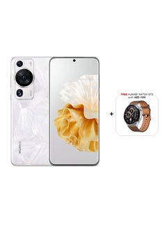 Buy P60 Pro Dual SIM Rococo Pearl 8GB RAM 256GB 4G With GT3 Watch - Middle East Version in UAE