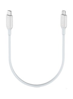 Buy Powerline III USB-C To Lightning Cable White in UAE