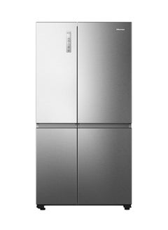 Buy Inverter Side By Side Refrigerator 220 W RS86W2NSQ Silver in Saudi Arabia