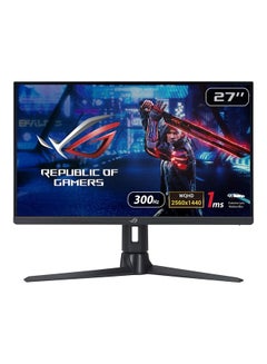 اشتري Rog Strix 27 Inch 1440P Gaming Monitor, Qhd 2560 x 1440, Fast Ips, 300Hz, 1Ms, G-Sync Compatible, Freesync Premium Pro, Extreme Low Motion Blur Sync, Display Port, Display Hdr 600 Black في السعودية