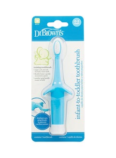 اشتري Infant-to-Toddler Toothbrush Pack of 1 - Blue Elephant في السعودية