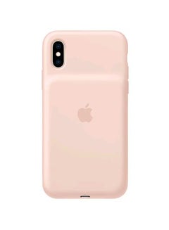 Buy iPhone XS Smart Battery Case Pink sand in UAE