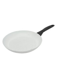 Buy Aluminum Frying Pan Beige/Black 18cm in Saudi Arabia