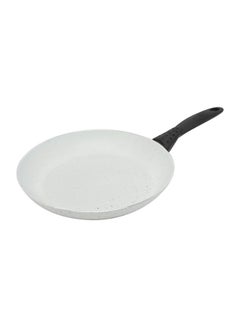 Buy Aluminum Frying Pan Beige/Black 32cm in Saudi Arabia