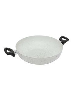 Buy Aluminium Wok Pan Beige/Black 26cm in Saudi Arabia