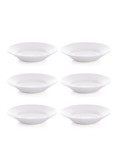 Buy 6-Piece Bowls White 7inch in Saudi Arabia