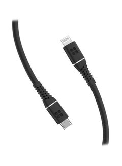 اشتري iPhone 15 Cable, 20W Power Delivery USB-C To Apple Lightning Connector Cable 1.2M Black Black في الامارات