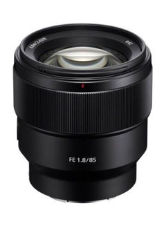 اشتري FE 85mm f/1.8 Lens Black في الامارات
