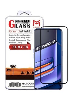 Buy Realme GT Neo 3 150W Screen Protector Tempered Glass Full Glue Back Clear in UAE