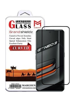 اشتري Realme GT Neo 3 Screen Protector Tempered Glass Full Glue Back في الامارات