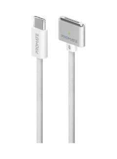 Buy Type-C To MagSafe 3 Cable High Tensile Ultra-Fast Charging Cable White in Saudi Arabia