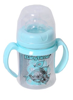 Buy Wide Neck Bottle With Handle 150ml baby blue bird in Egypt