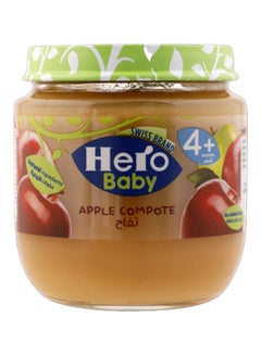 اشتري Apple Compote Baby Food 125 غم في الامارات