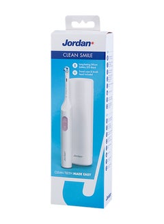 Buy Clean Smile Electric Toothbrush White 259grams in UAE