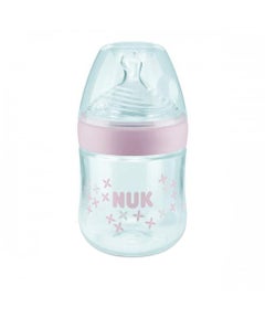 Buy Nature Sense Silicone Feeding Bottle 150ml Assorted in Saudi Arabia