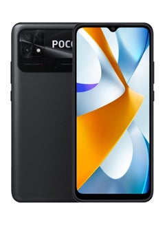 اشتري هاتف بوكو C40 ثنائي الشريحة بذاكرة رام سعة 3 جيجابايت وذاكرة داخلية سعة 32 جيجابايت بلون أسود باور - إصدار عالمي في الامارات