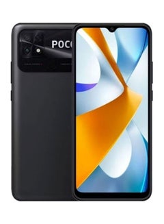 Buy Poco C40 Dual SIM Power Black 4GB RAM 64GB 4G - Global Version in Saudi Arabia