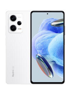 Buy Redmi Note 12 Pro Dual SIM Polar White 8GB RAM 256GB 5G - Global Version in UAE