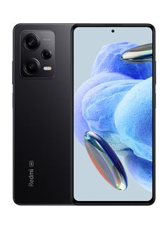 Buy Redmi Note 12 Pro Dual SIM Midnight / Onyx  Black 8GB RAM 256GB 5G - Global Version in UAE