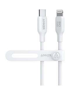 اشتري USB-C to Lightning Cable, 541 Cable (Aurora White, 6ft), MFi Certified, Bio-Based Fast Charging Cable for iPhone 14 14pro 14pro Max 13 13 Pro 12 11 X XS XR 8 Plus (Charger Not Included) Aurora في السعودية