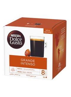 Buy Dolce Gusto Grande Intenso Coffee 16 Capsules 132.8grams in UAE