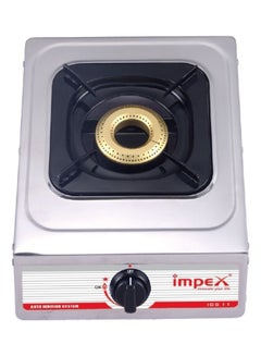 Buy Single Burner Stainless Steel Gas Stove IGS 11 Silver in Saudi Arabia