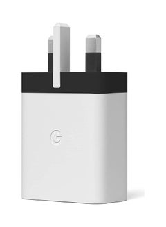 Buy 30W USB C Fast 3 Pins Charger White in UAE