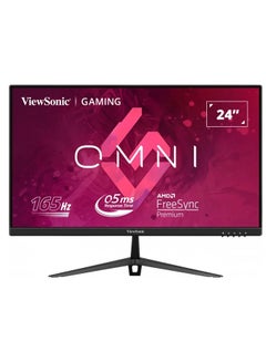 Buy 24 inch Full HD IPS Gaming Monitor with 180Hz and 1ms (GTG), AdaptiveSync, Blue light filter, flicker free, AMD FreeSync I VX2428 Black in UAE