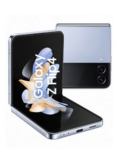 اشتري Galaxy Z Flip 4 5G Single SIM Blue 8GB RAM 128GB - International Version في الامارات