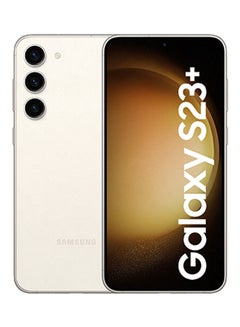اشتري Galaxy S23 plus 5G Dual SIM Cream 8GB RAM 256GB - International Version في الامارات