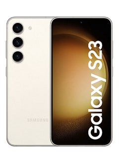 اشتري Galaxy S23 5G Dual SIM Cream 8GB RAM 256GB - International Version في الامارات