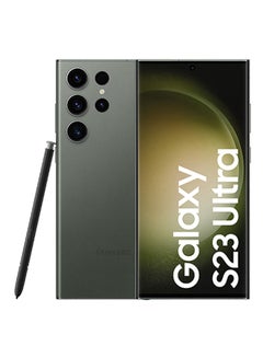 Buy Galaxy S23 Ultra 5G Dual SIM Green 12GB RAM 256GB - International Version in UAE