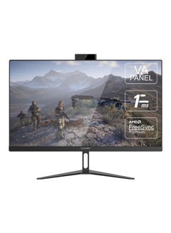 Buy DZ-24GE 24-Inch Datazone Gaming Monitor, Full HD (1920x 1080), AMD FreeSync, 1MS response time, 75hz Refresh rate, Cam 3.0 MP with Mic, VA Panel, HDMI/DP/USB Frameless monitor Black in Saudi Arabia