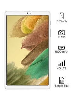 Buy Galaxy Tab A7 Lite 8.7-Inch Silver 3GB RAM 32GB 4G LTE - International Version in Saudi Arabia