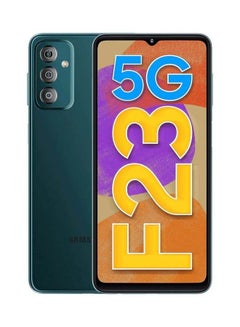 اشتري هاتف جالاكسي F23 ثنائي الشريحة بذاكرة رام 6 جيجابايت وذاكرة داخلية 128 جيجابايت ودعم لتقنية 5G بلون أخضر فوريست في الامارات