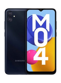 اشتري Galaxy M04 4G Dual SIM Dark Blue 4GB RAM 64GB - Indian Version في الامارات