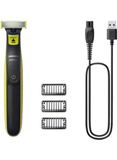 Buy One Blade Electric Shaver QP2724/10 Black & Lime in UAE