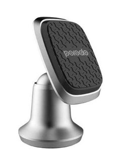 اشتري Phone Car Mount Magnetic Silicone Aluminum Alloy Dash Mount With N45 Magnet, Durable And Robust, Reliable High Quality Adhesive And Rotating Joints Compatible for All Mobile Phone Devices Silver في الامارات