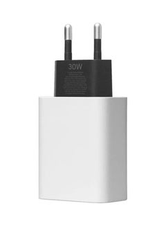 Buy Google 30W USB C Fast Charger 2 Pins Charger White in UAE