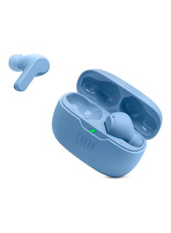 اشتري Wave Beam True Wireless Earbuds, Deep Bass, High-Quality Audio, Comfort Fit, 32H Battery, Smart Ambient, TalkThru, Hands-Free + VoiceAware, Water And Dust Resistant Blue في الامارات