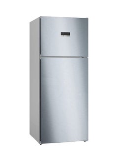 اشتري Series 4 - Free-Standing Fridge With Freezer At Top 186 X 75 Cm KDN76XI3E8 Silver في مصر