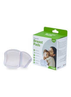 Buy Disposable Bamboo Maternity And Nursing Breast Pads Nipple Covers For Breast Feeding Moms - Pack Of 36 in Saudi Arabia