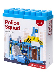 Buy Police Squad, Set Of 23 Pcs, Creative Activity Toy Set Gift For 12M And Above Toddlers in Saudi Arabia