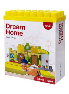 Buy My Dream House Set Of 23 Pcs, Creative Activity Toy Gift For 12M And Above Toddlers in UAE