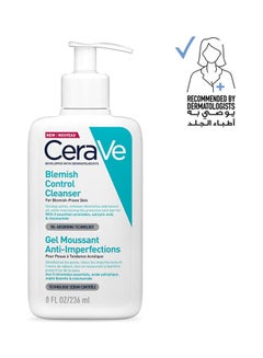 Buy Blemish Control Cleanser For Blemish Prone Skin with 2% Salicylic Acid, Niacinamide and Ceramides 236ml in Egypt