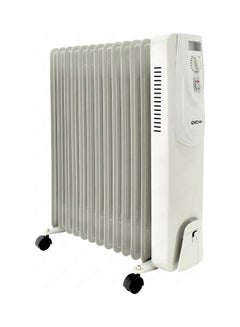 اشتري 13-Fins Oil Heater 2500.0 W GVOR-2013 White في السعودية