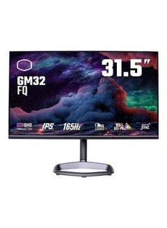 Buy GM32-FQ Gaming Monitor - 31.5 Inch WQHD 165Hz IPS USB-C 15W Wide Color Gamut Black in Saudi Arabia