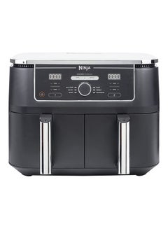 Ninja Foodi Dual Zone Air Fryer 2 Drawers, 6 Cooking Functions, 7.6L,  Black, AF300ME, - Echo Tech