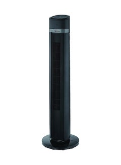 Buy Tower Fan with Multifunction Remote Control, 3 Wind modes-Natural | Slumberous & Normal, Three Dimensional Angle Air Flow, 15 Hours Timer Perfectly Suitable for Home or Office FZ1018TR Black in UAE